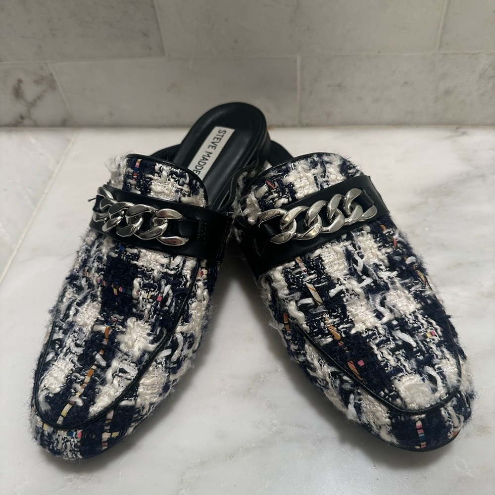 Steve Madden Tweed Loafers